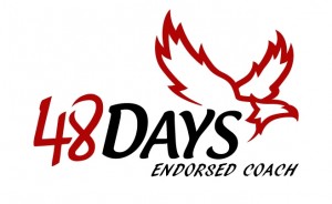 48 days endorsed coach