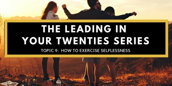 Exercise Selflessness